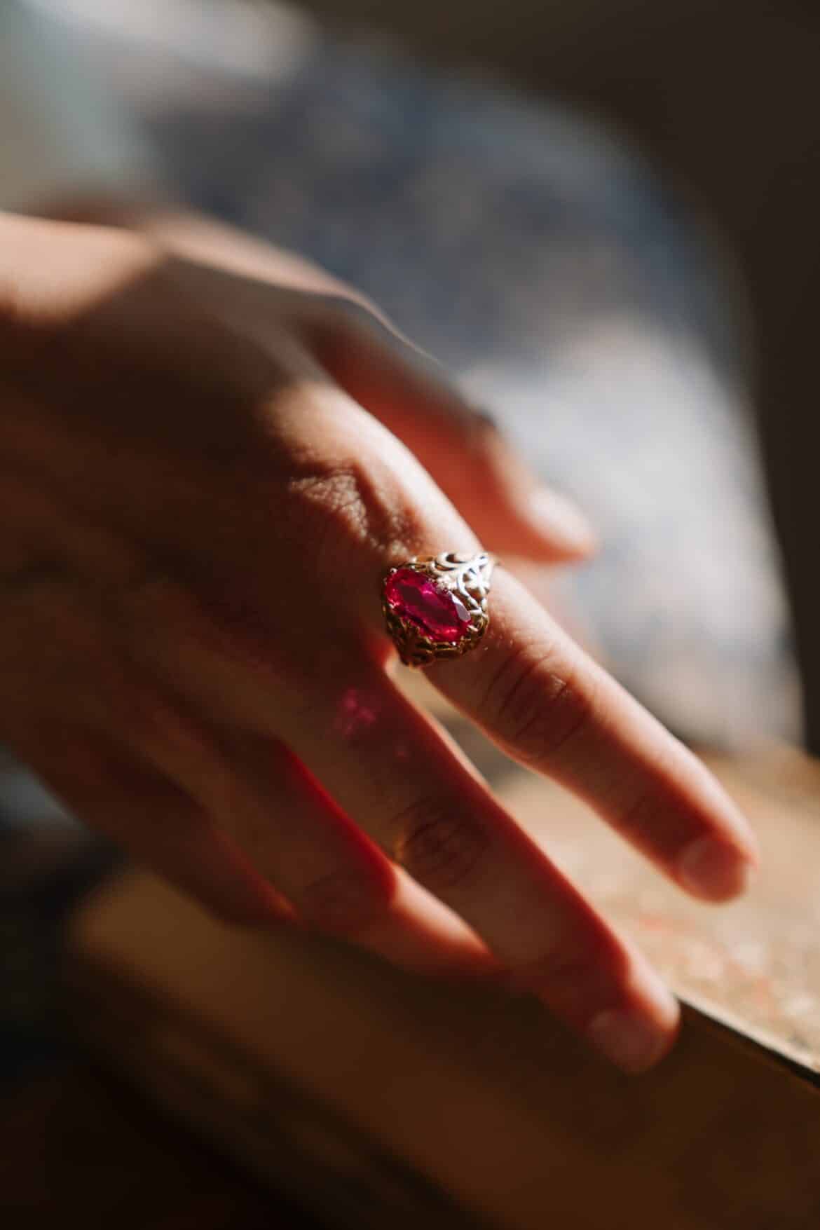 Scarlet Splendour: Celebrity Engagement Rings Featuring Rubies
