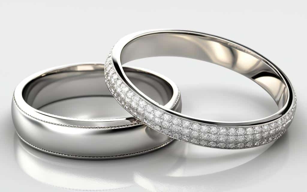 Silver & White Gold Wedding Rings: Their Differences & Similarities